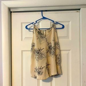 A flower tank top